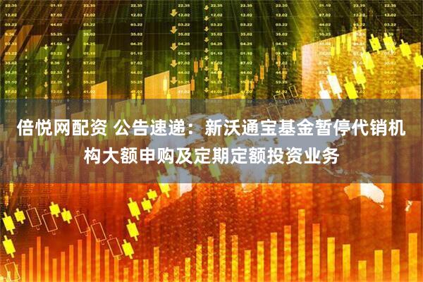 倍悦网配资 公告速递：新沃通宝基金暂停代销机构大额申购及定期定额投资业务